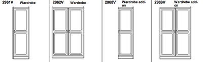 Rosenborg Wardrobe by Dyrlund