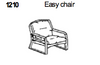 Fauteuil 1210 par Dyrlund