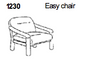 Fauteuil 1230 par Dyrlund