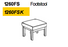 Footstool 1260 by Dyrlund