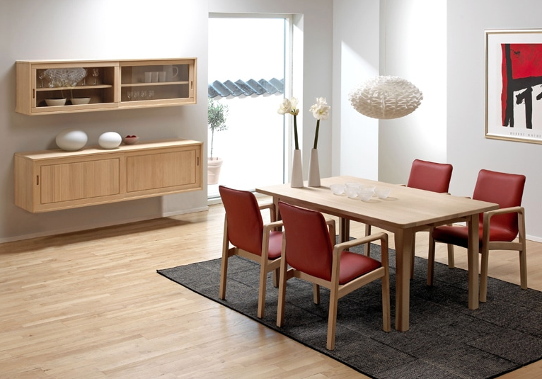 Lowback Chair w/ Upholstered Shell 8473 by Dyrlund