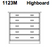 Frederiksborg Highboard 112 x 44 x 107 cm by Dyrlund