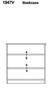 Rosenborg Bookcase by Dyrlund