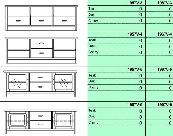 Rosenborg TV Cabinet W 160 x H 52,1 cm by Dyrlund