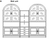 Wall Unit by Dyrlund