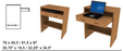 Laptop Desk 5942 by Dyrlund