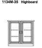 Frederiksborg Highboard 112 x 38 / 35,5 x 107 cm by Dyrlund