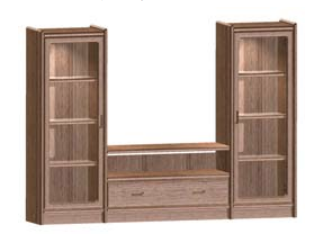 Frederiksborg Wall Unit K16 by Dyrlund