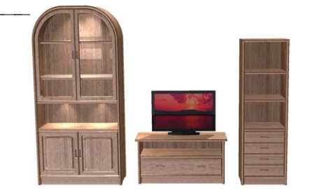 Frederiksborg Wall Unit K20 by Dyrlund