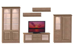 Wall Unit VK19 by Dyrlund