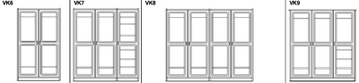 Rosenborg Wall Unit by Dyrlund