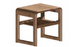 Table d'appoint avec étagère 8414 par Dyrlund