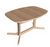 Table à manger elliptique 9223/9224 par Dyrlund