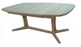 Table à manger elliptique 9241/9242 par Dyrlund 