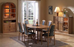 Table à manger elliptique 9243 par Dyrlund 