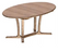 Table à manger ovale 9233 par Dyrlund 