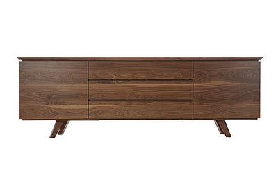 Eastvold Furniture Alden Sideboard in walnut wood, stylish storage cabinet with sleek design and modern craftsmanship