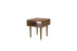 Walnut Classic Side Table by Eastvold Furniture with 12 sleek legs, showcasing modern design and craftsmanship.