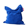 Anthracite Slim Teddy Bean Bag by Fatboy, soft and plush seating with a modern design, perfect for casual relaxation.