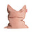 Anthracite Slim Teddy Bean Bag by Fatboy, a plush, modern seating bean bag with soft fabric for comfortable lounging.