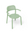 Anthracite Fatboy Toní outdoor armchair with modern seating design, featuring comfortable cushions and durable outdoor fabric.