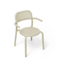 Fatboy Toní outdoor armchair in anthracite, stylish seating with a modern design, perfect for outdoor relaxation.