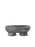 Black Alza bowl by Ferm Living, stylish ceramic accessories with a modern design, perfect for home or table decor.