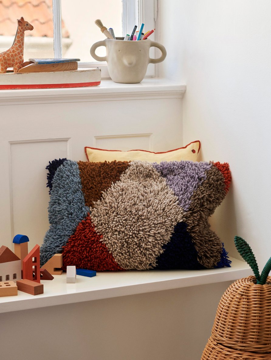 Harlequin Tufted Cushion by Ferm Living