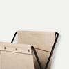 Ferm Living Herman Magazine Stand accessory with sleek design, perfect for organizing magazines and newspapers in modern interiors.