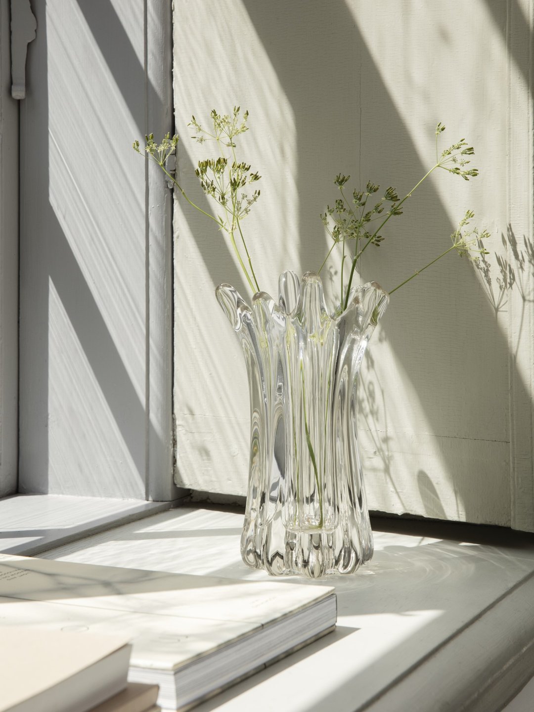 Ferm Living Holo Vase, modern glass accessory with a sleek, minimalist design, perfect for contemporary home decor.
