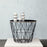 Paniers en fil métallique et tables d'appoint par Ferm Living (Basket Top)