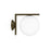 Black Flos IC Lights outdoor ceiling and wall lighting fixture, modern design for exterior illumination.