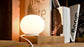 Mini Glo-Ball Table Lamp by Flos