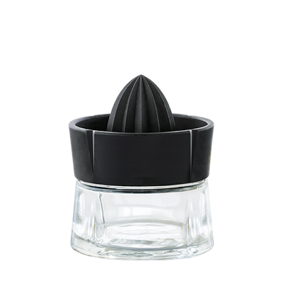 Rosendahl Grand Cru Juice Strainer accessory in black, designed for efficient juice filtering and straining.