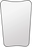 Miroir mural FA 33 par Gubi
