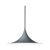 Black Gubi Semi Pendant lighting fixture with a matte finish, featuring a small 30 cm diameter design for modern interior decor.