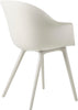 Bat Dining Chair - Un-Upholstered - Plastic Base by Gubi