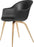 Chaise de salle à manger Bat - Sans rembourrage - Piètement en bois par Gubi