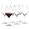 Collection de verres à cabernet par Holmegaard