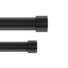 Cappa Adjustable Double Curtain Rod by Umbra