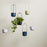 Lotus Hanging Pots (Set of 2) by Hübsch