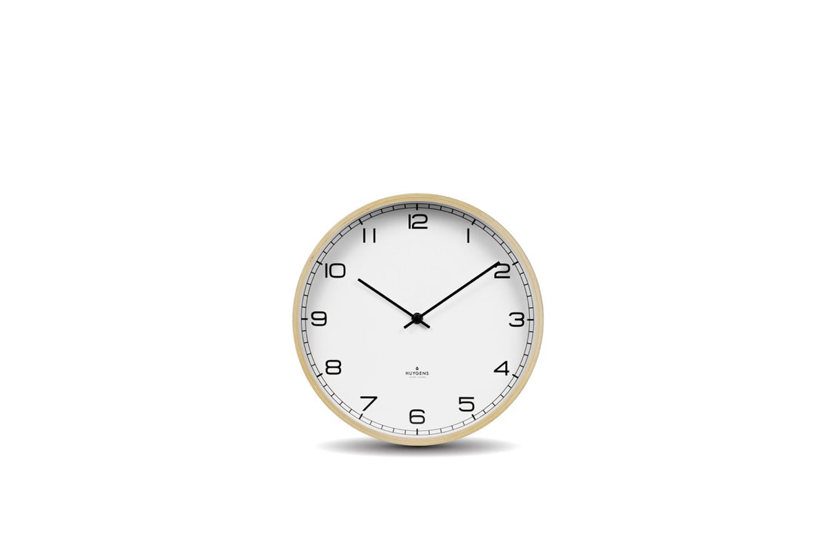 Wood Wall Clock by Huygens