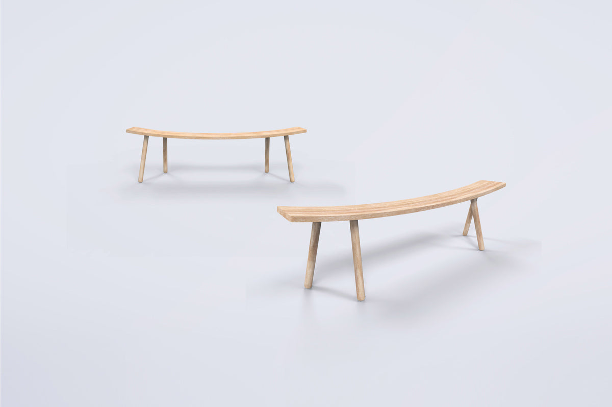 Bent Bench by Hyfen