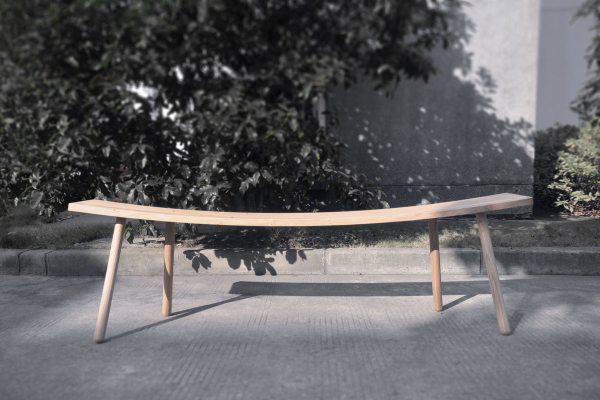 Bent Bench by Hyfen