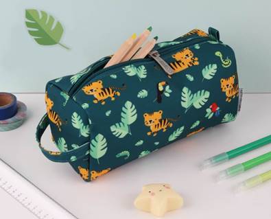 Jungle Tiger Pencil Case by A Little Lovely Company