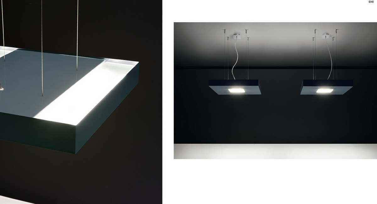 Noir Suspension Lamp by Itama