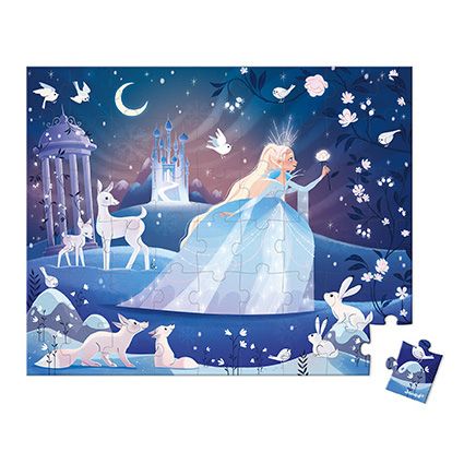 54 pc Puzzle The Ice Queen by Janod