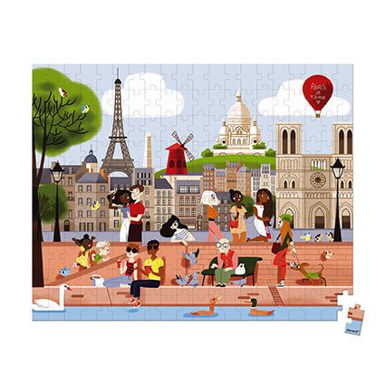 Puzzle 200 mcx Paris par Janod