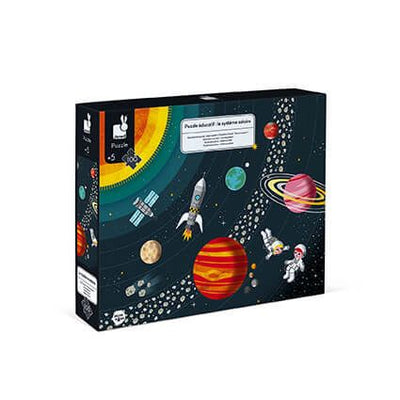 100pc Educational Puzzle Solar System by Janod