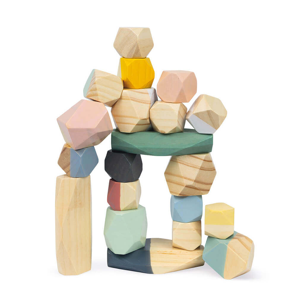 Sweet Cocoon Stacking Stones by Janod